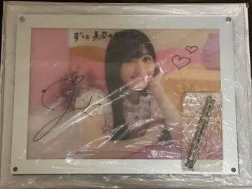 노기페스 이치노세 미쿠 친필 사인 LED 라이트 패널