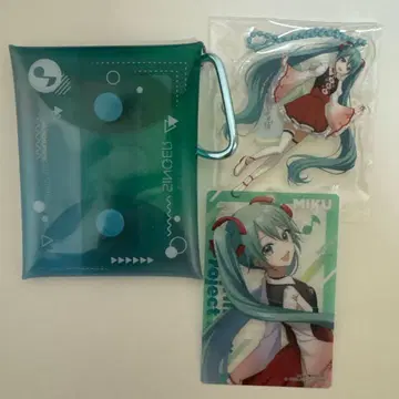 프로세카 프로젝트 세카이 하츠네 미쿠 콜라보 멀티 파우치 카드