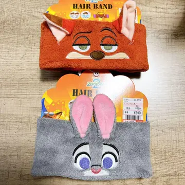 주토피아 2 헤어밴드 벤자민 닉 주디