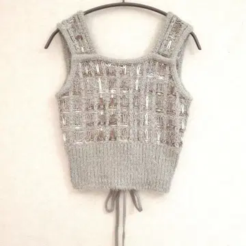 Lily Brown MIX 니트 탱크