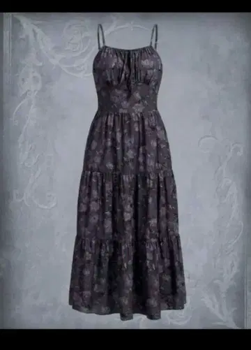 ROMWE 꽃과 나비 패턴 원피스 덤 블라우스 포함