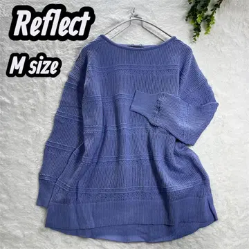 Reflect 디자인 니트탑 M 라벤더