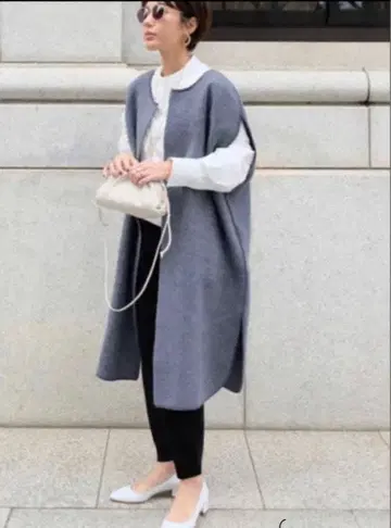 마차트 MACHATT 울 롱 베스트 그레이