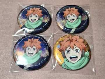 히나타 쇼요 코스모 월드 캔뱃지 4개 세트