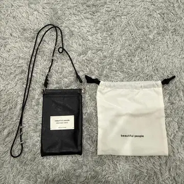 beautiful people 숄더백 black