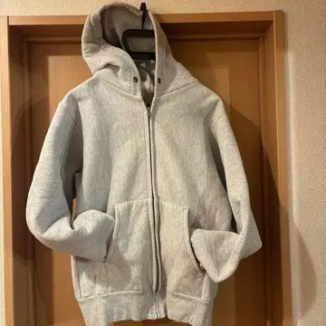 USA camber 캠버 그레이 지퍼 후드티