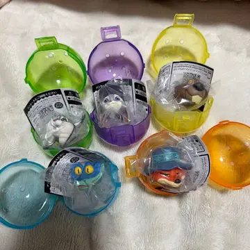 주토피아 패션 반지 캡슐 토이 5종 세트