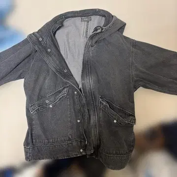 CLEL 그레이 마운틴 후드티 후드 부착