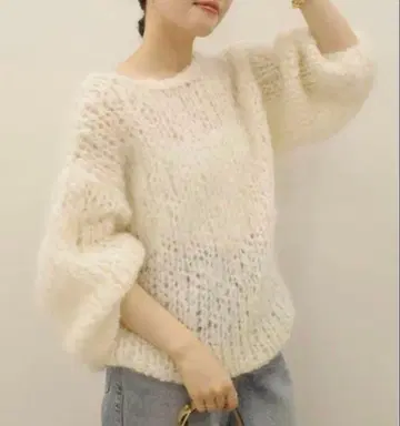 Plage HAND KNIT 점보 탐 풀오버