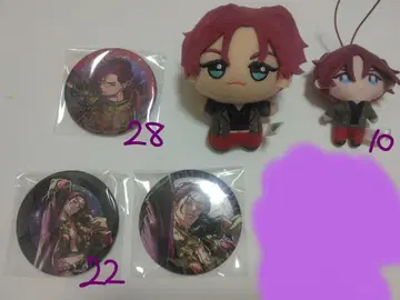 카리스마 텐도 타카히코 봉제 인형 캔뱃지