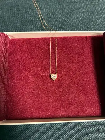 하트 모양 목걸이