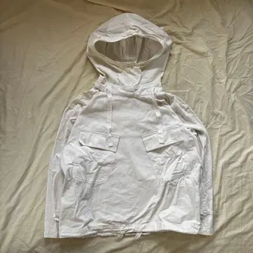 backers 바커즈 후드티 화이트 무지 코튼 디자인