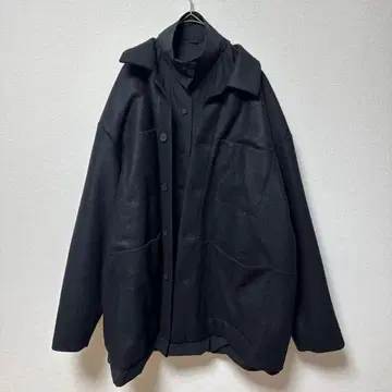 [레어 새상품급] VEIN 도킹 울 자켓 블랙 L 사이즈 상당