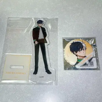 WINDBREAKER 사쿠라 하루카 알로하 샤카사인 아크릴 스탠드 캔뱃지