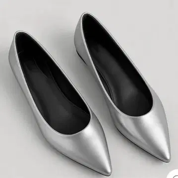 KENPOGEN 켄포겐 실버 스틸레토 펌프스