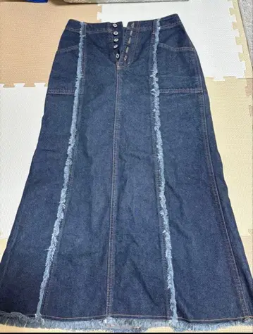 데님 타이트 스커트 빈티지