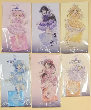 마도카 마기카 마도마기 아크릴 스탠드 마도카 호무라 사야카 마미 쿄코