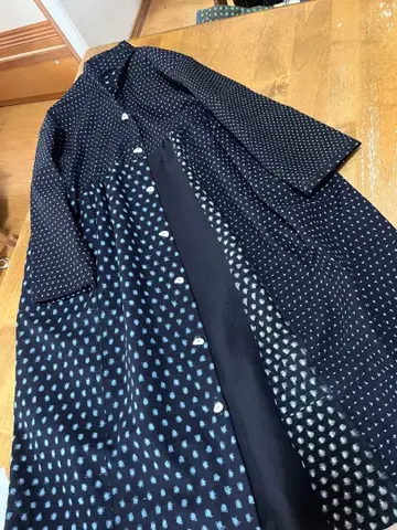 빈티지 원단 리메이크 유키코 아라레 원피스 패치워크 핸드메이드