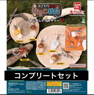 나메코 재배 키트 메지루시 액세서리 2종 전체 6종 컴플리트 5