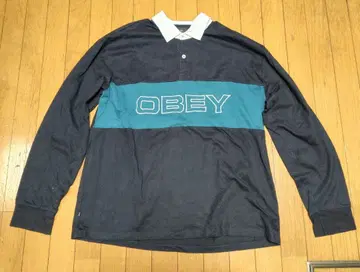OBEY 피케 셔츠 T셔츠 롱티 새상품급 XL