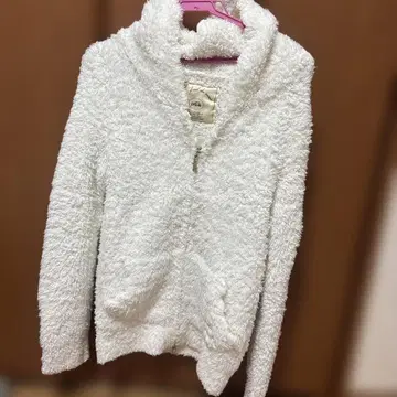 gelato pique 플리스 자켓 화이트