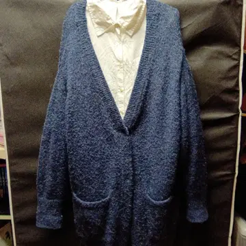 아즈노아즈오라카 셔츠&가디건 세트