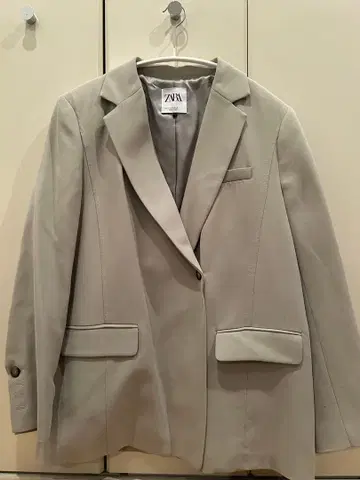 ZARA 그레이 테일러드 자켓