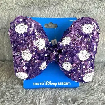 디즈니 머리끈 미니 퍼플