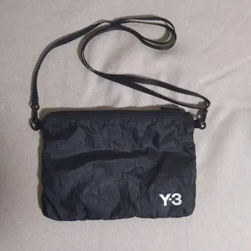 Y-3 숄더백 블랙