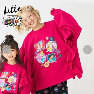 20. 새상품 리트씨 Link@ 디즈니 프린세스 프릴 맨투맨