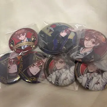 트위스티드 원더랜드 에이스 트라포라 캔 배지 세트