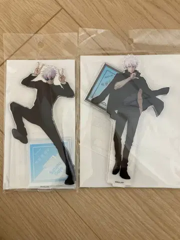 주술회전전 고죠 사토루 아크릴 스탠드 2개 세트