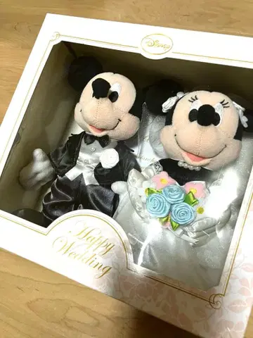 미키마우스 & 미니 마우스 웰컴 인형 웨딩 인형