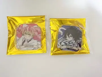 귀멸의 칼날 아크릴 배지 컬렉션 칸로지 미츠리 이구로 오바나이 오바미츠