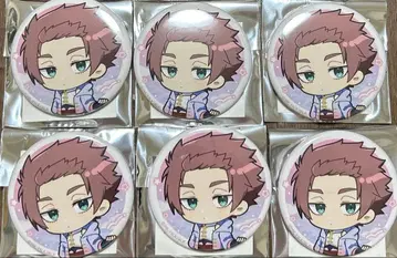 이사기 사토시 캔뱃지 6개