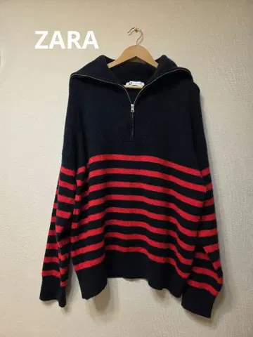 ZARA 보더 니트 스웨터