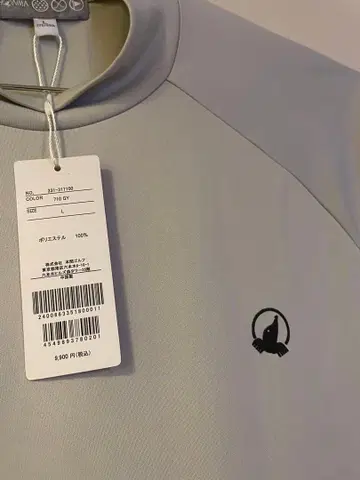 미사용 새상품 HONMA 긴팔 셔츠 혼마 모크넥