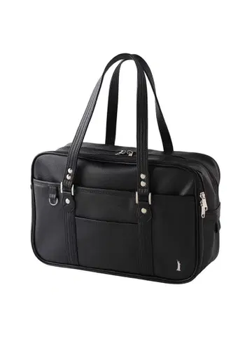 블랙 합성 피혁 스쿨백 이스트 보이 Venus