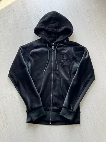 1PIU1UGUALE3 벨로아 셋업 후드티 팬츠 M사이즈