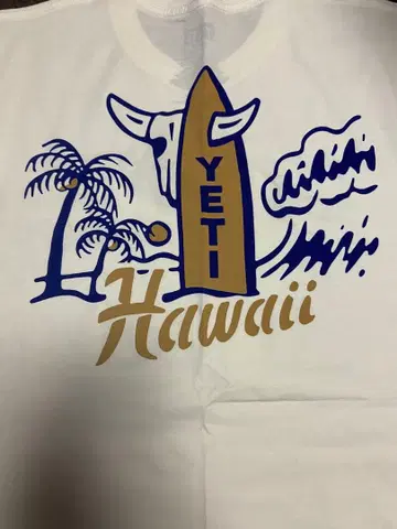 YETI Hawaii 그래픽 T셔츠 M
