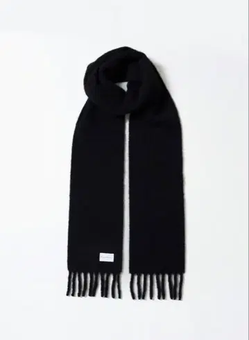 MB ULTIMATE FABRIC 알파카 롱 머플러 블랙