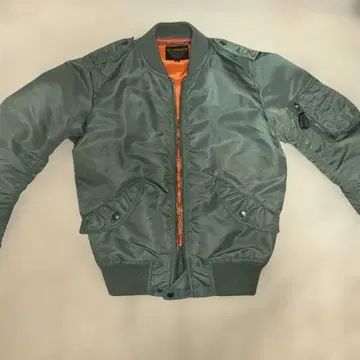 AVIREX M 블루종 카키 L-2B 자켓 AVIREX