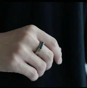 CTHY 링 [블랙 마노] 15호 블랙 마노