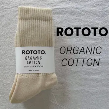 ROTOTO 로토토 양말 삭스 3켤레 세트 M 사이즈 새상품