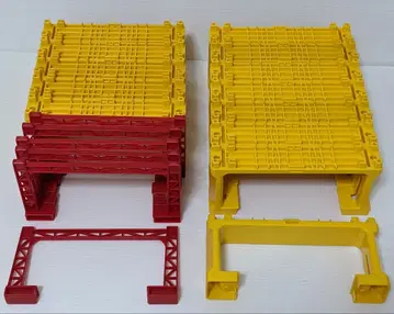 프라레일 복선 교각 13 복선 가선주 6 복선 레이아웃 경치 부품