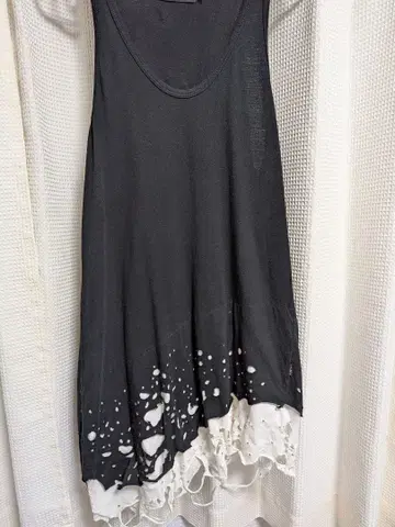 CIVAZIZE 탱크탑 블랙/화이트