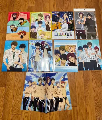 Free! 클리어 파일 9장 세트