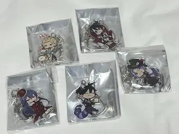 익명 배송/다이쇼 메비우스라인 앨리스 모티브 아크릴 키링 세트