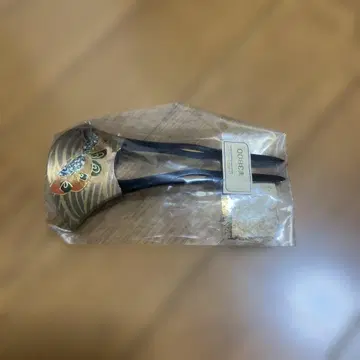 나비 무늬 골드 컬러 머리 장식