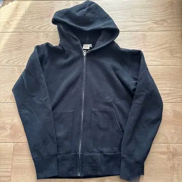 투 문 블랙 후드티 40/42 투문